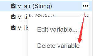 Variable Delete